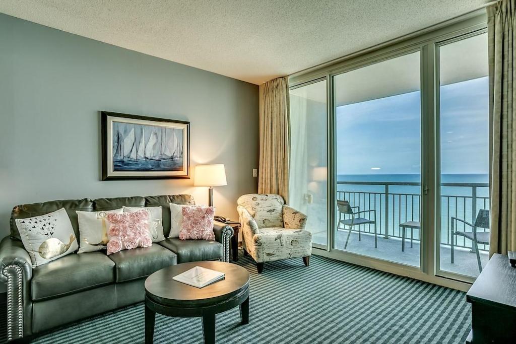 Fabulous Ocean Front Penthouse Condo Myrtle Beach Exteriör bild